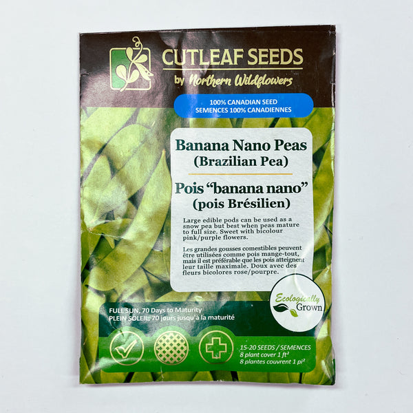 Peas, Banana Nano Seeds