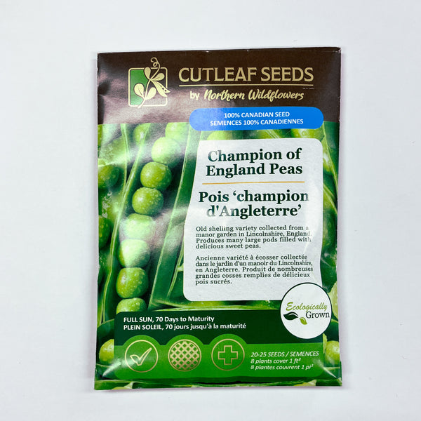 Peas, Champion of England Seeds