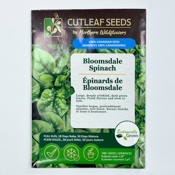 Spinach, Bloomsdale Seeds