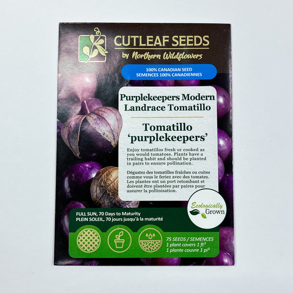 Tomatillo, Purplekeepers Seeds