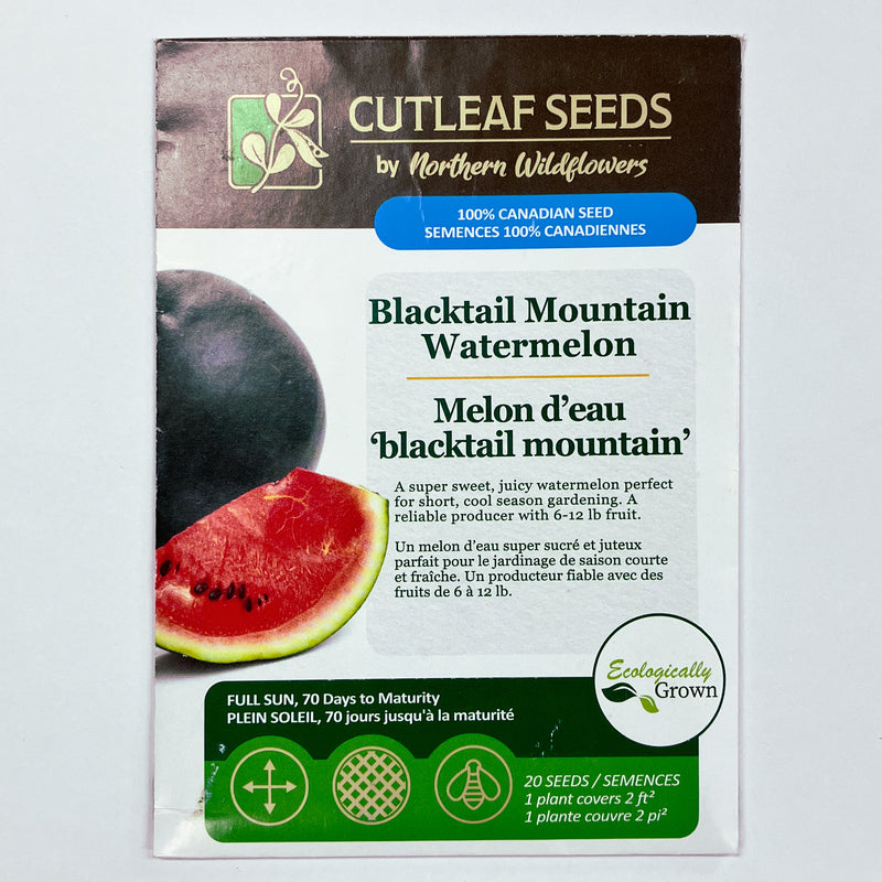 Watermelon, Blacktail Mountain Seeds