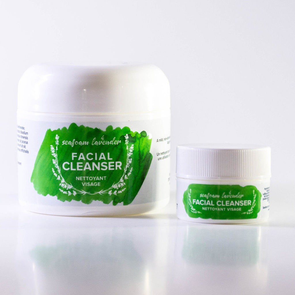 Lavender Facial Cleanser | Seafoam Lavender