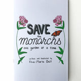 Zine: Save the Monarchs - Seafoam Lavender